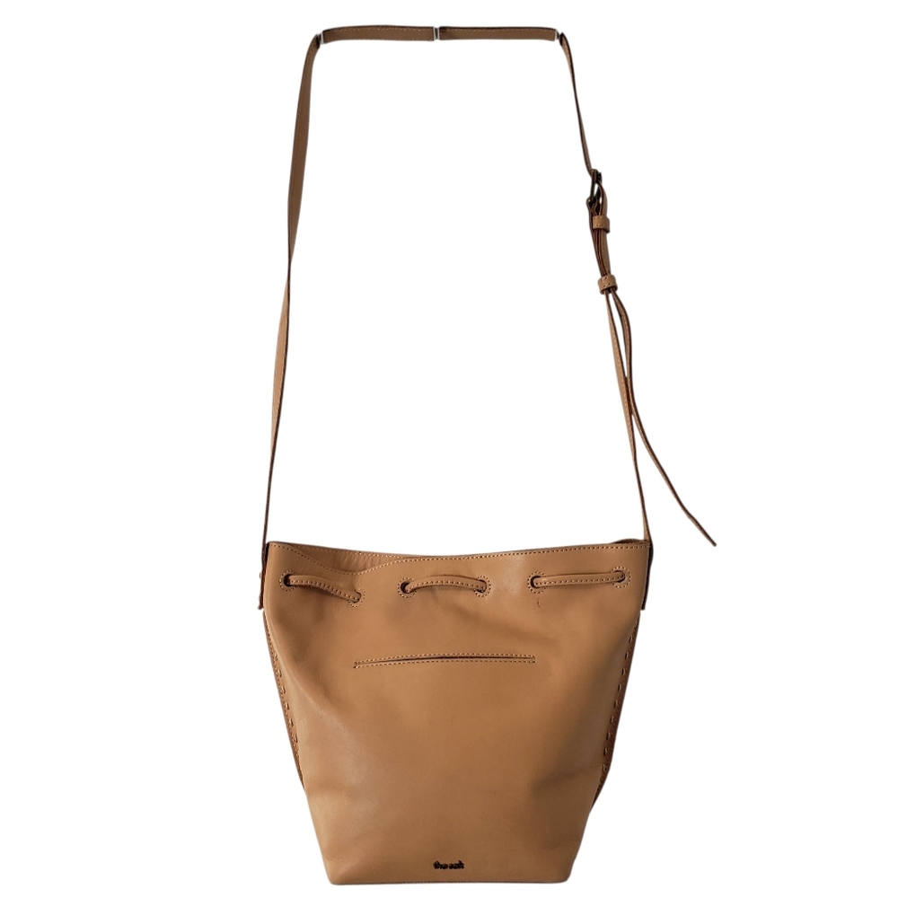 The Sak Natural Drawstring Leather Bucket Bag, Shoulder Bag $229